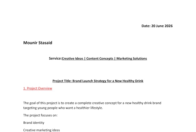create creative ideas, stories, and scripts for your content and marketing ideas